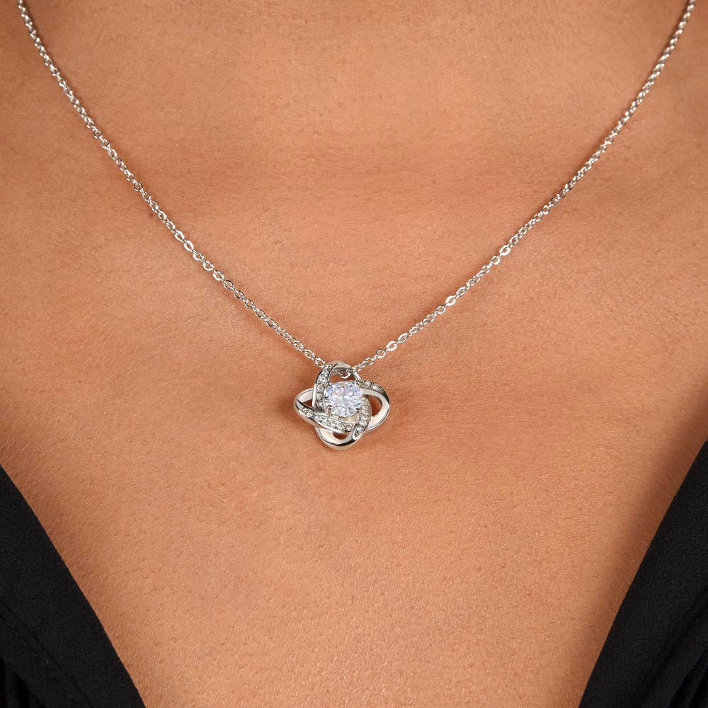 PRECIOUS • My Little Girl Love Knot Necklace