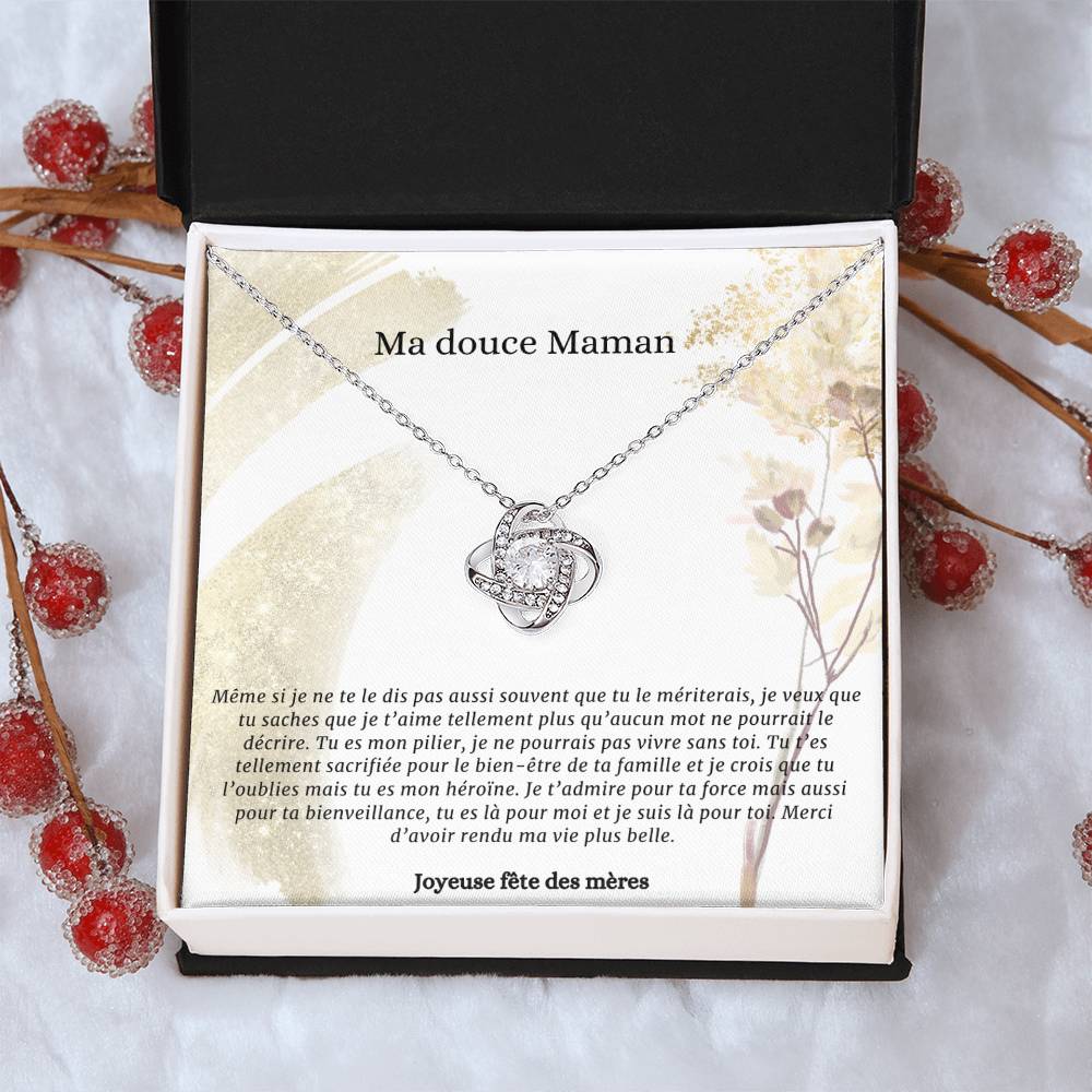 Lovemama • Mutterfestes Halskette Liebesknoten