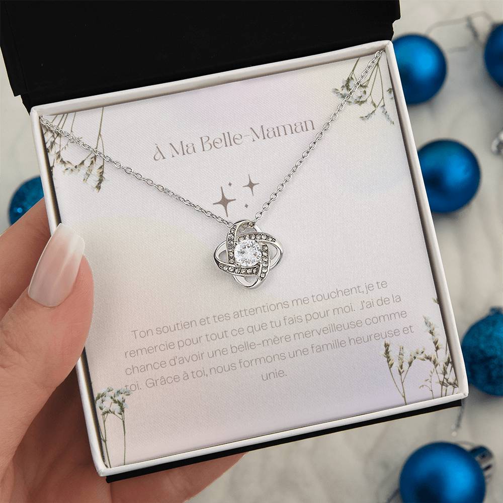 BELLEMAMAN • Collar sin hogar de amor nudo