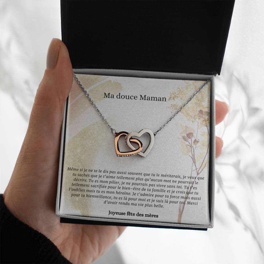 LOVEMAMA • Double Heart Mother's Day Necklace
