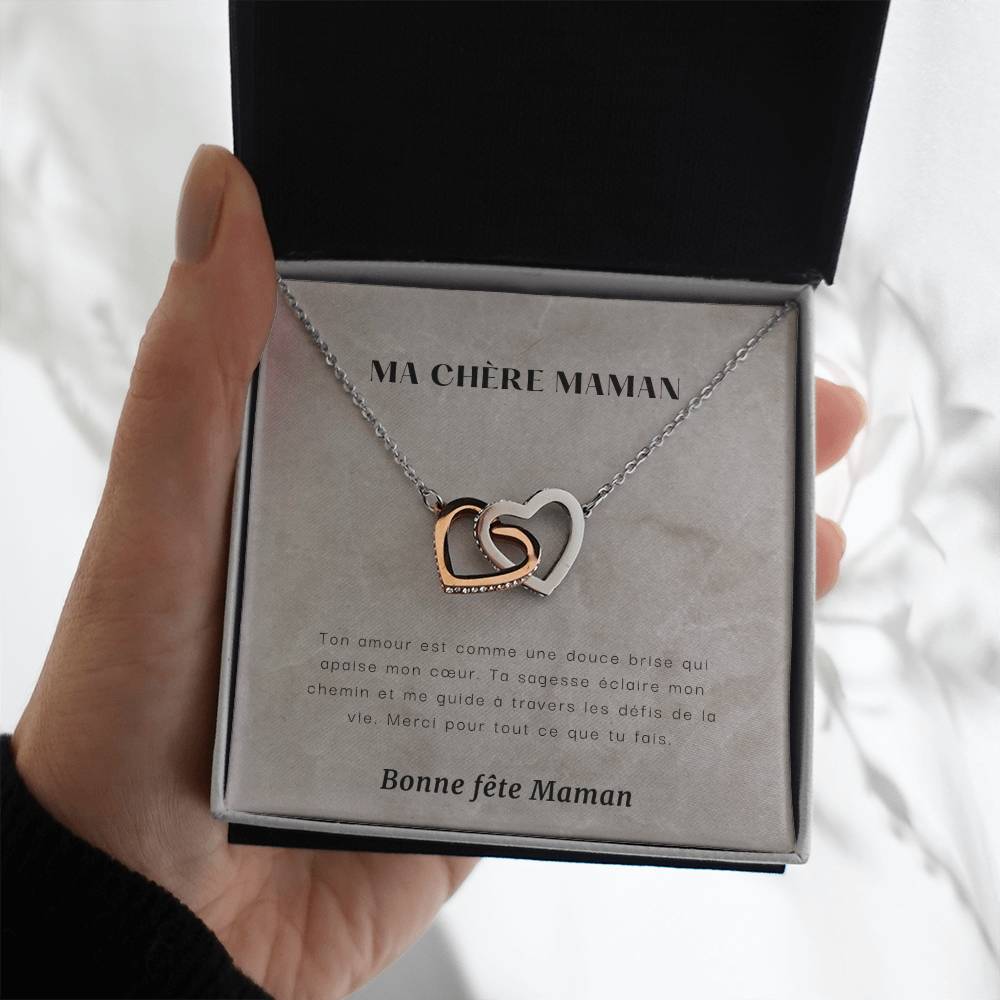 LOVEMAMA • Double Heart Mother's Day Necklace