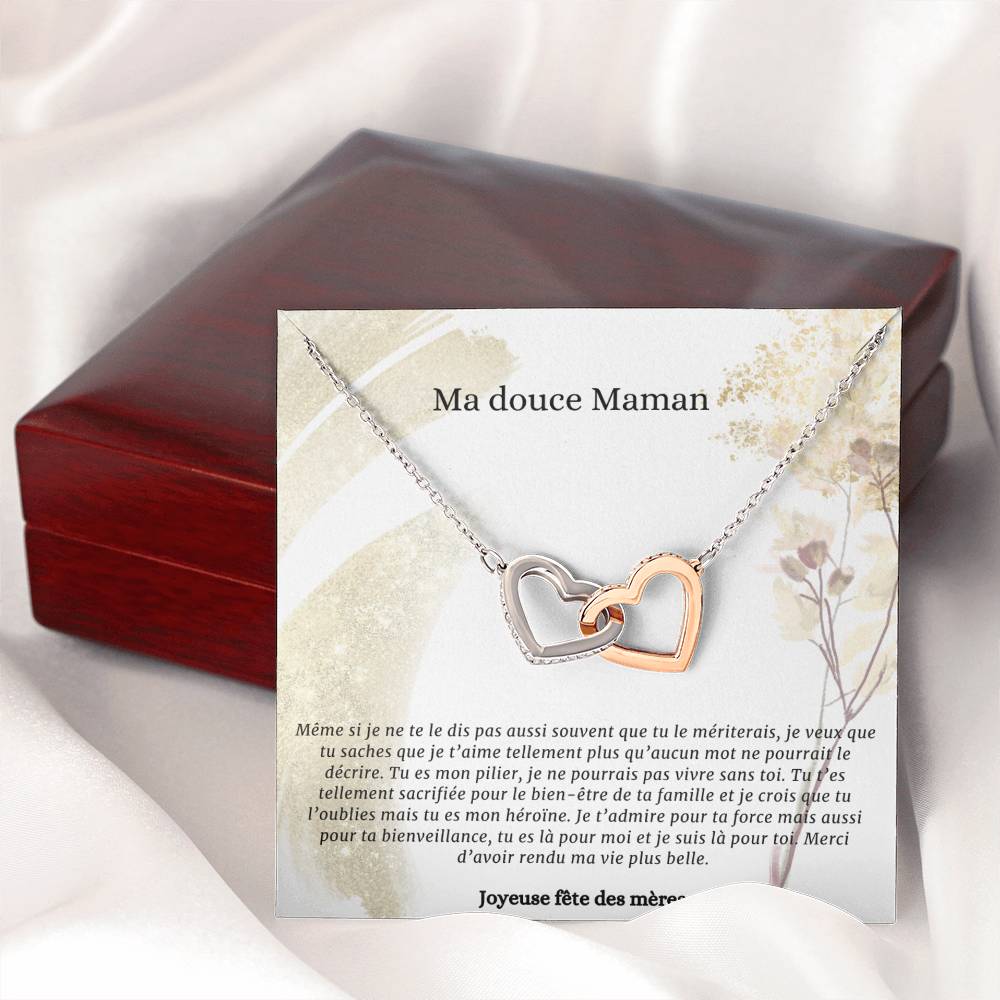 LOVEMAMA • Double Heart Mother's Day Necklace