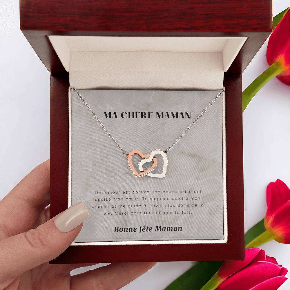 LOVEMAMA • Double Heart Mother's Day Necklace