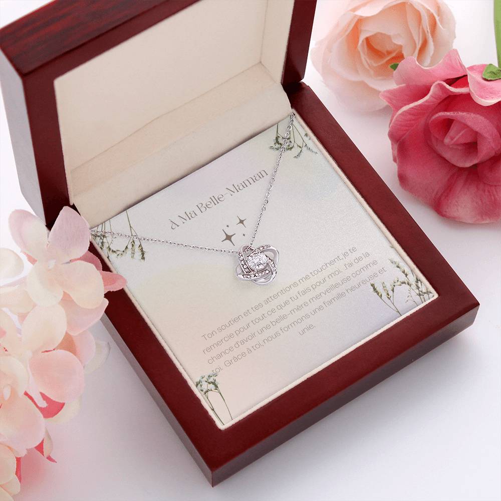 BELLEMAMAN • Collar sin hogar de amor nudo