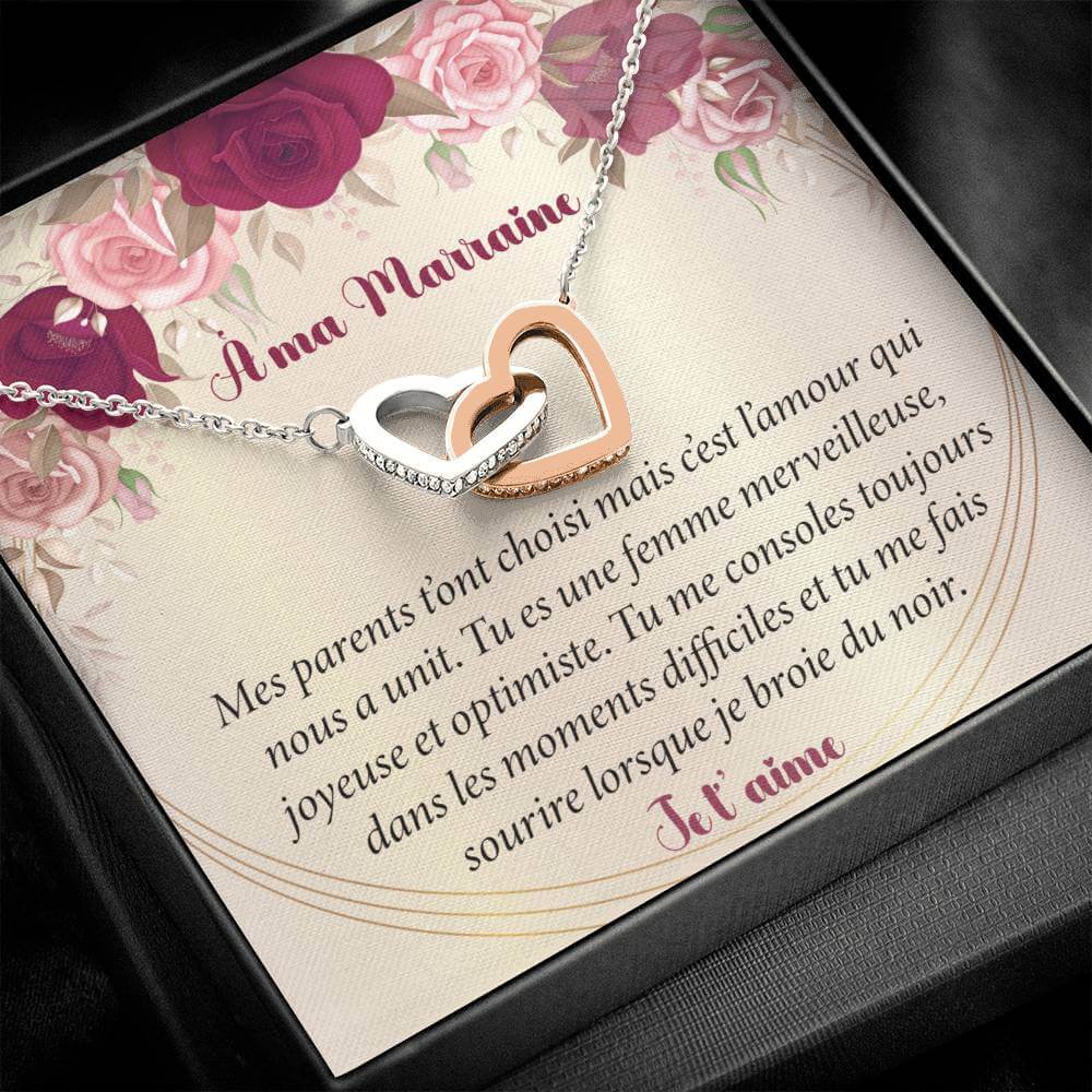 GODMOTHER • Necklace for my Double Heart Godmother