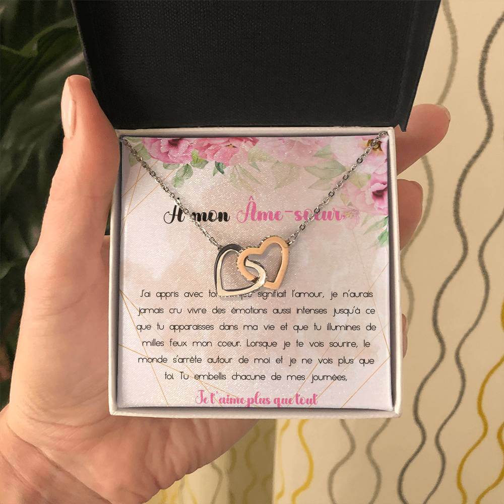 Seelenschwester • Kragen für meine Seelenschwester Doppelte Herz