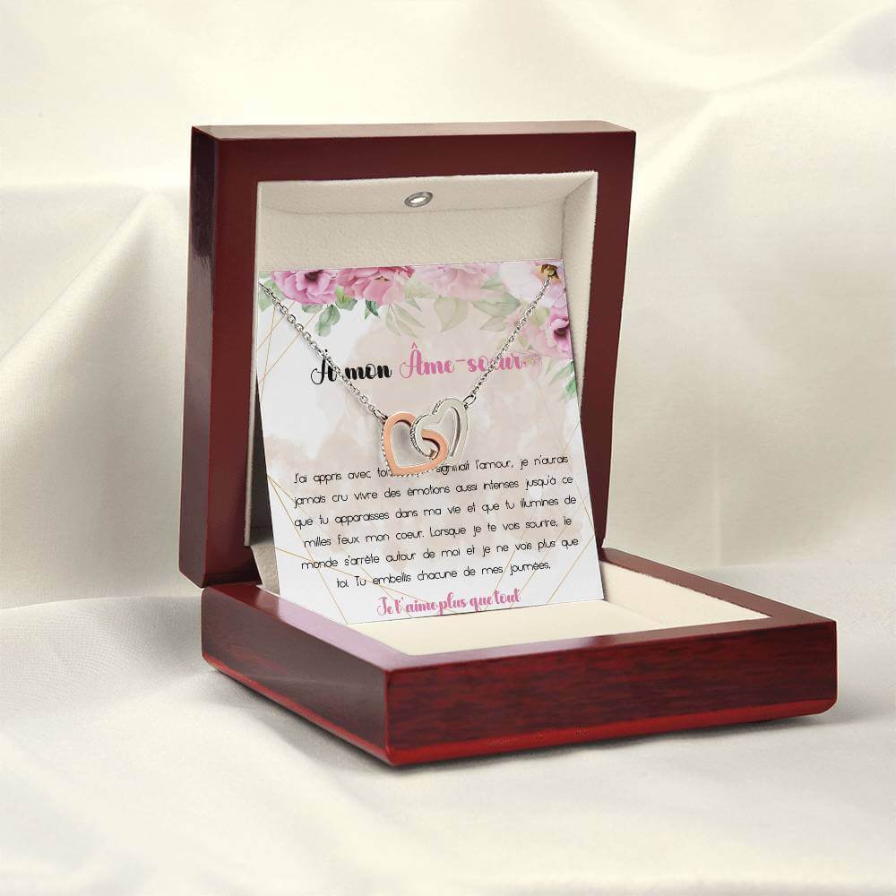 Seelenschwester • Kragen für meine Seelenschwester Doppelte Herz