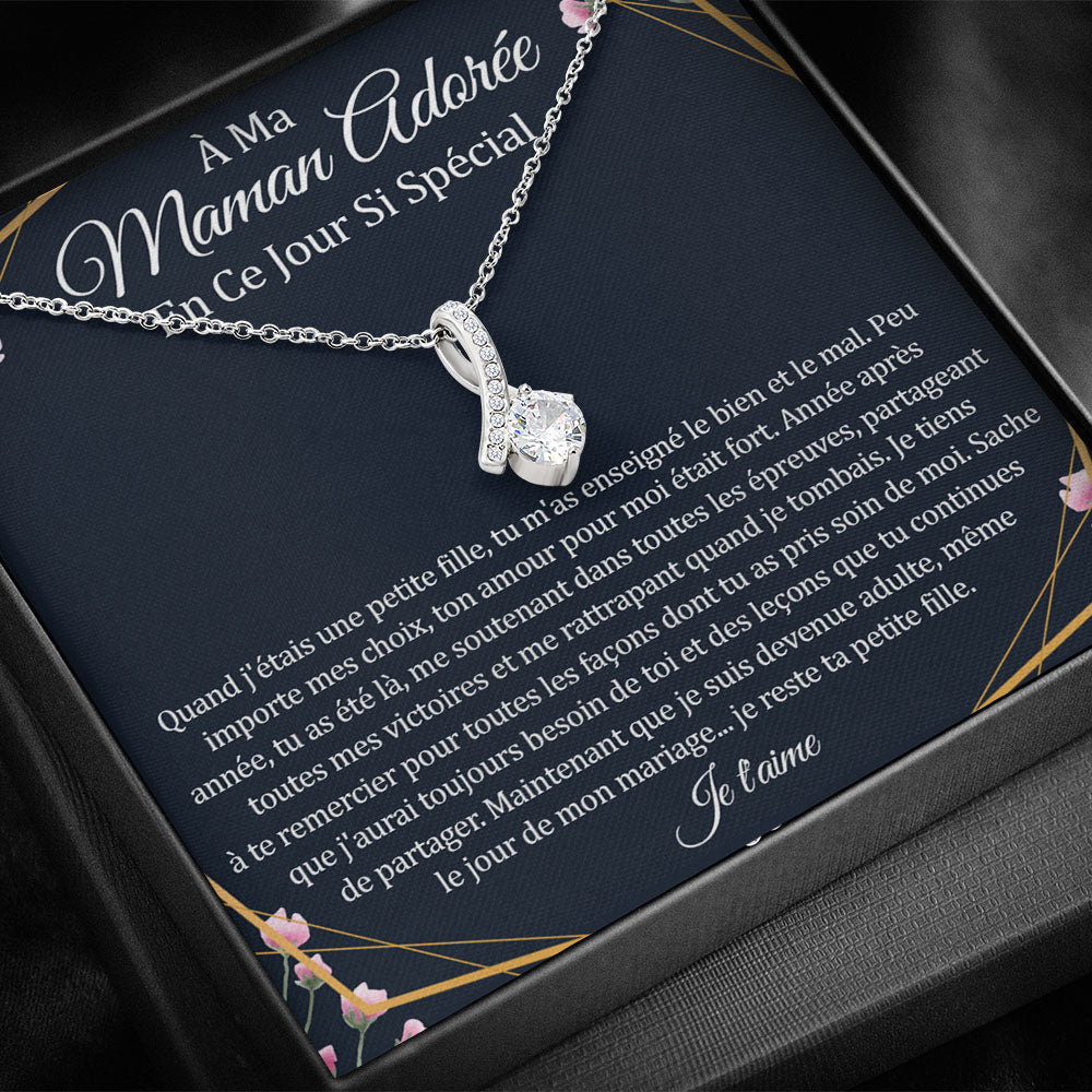 ONEMOM • Collier Déclaration Maman Elixir