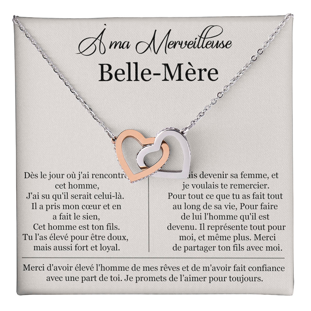 Belmom • Collana a doppio cuore