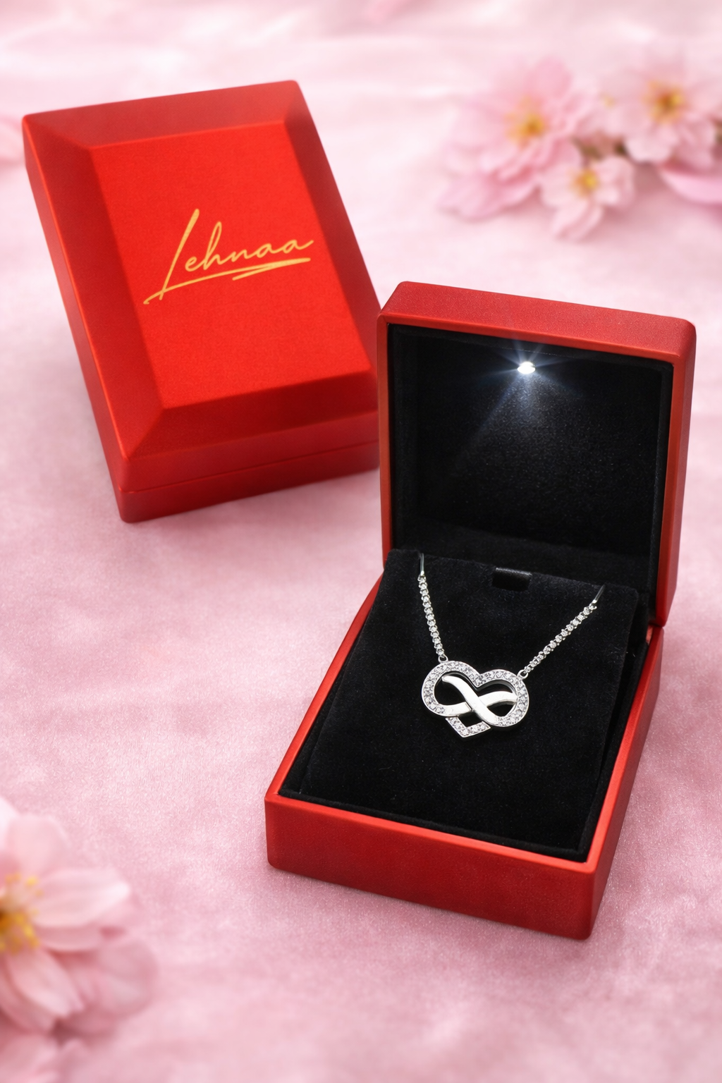 Collier Cœur Infini • Amour Éternel