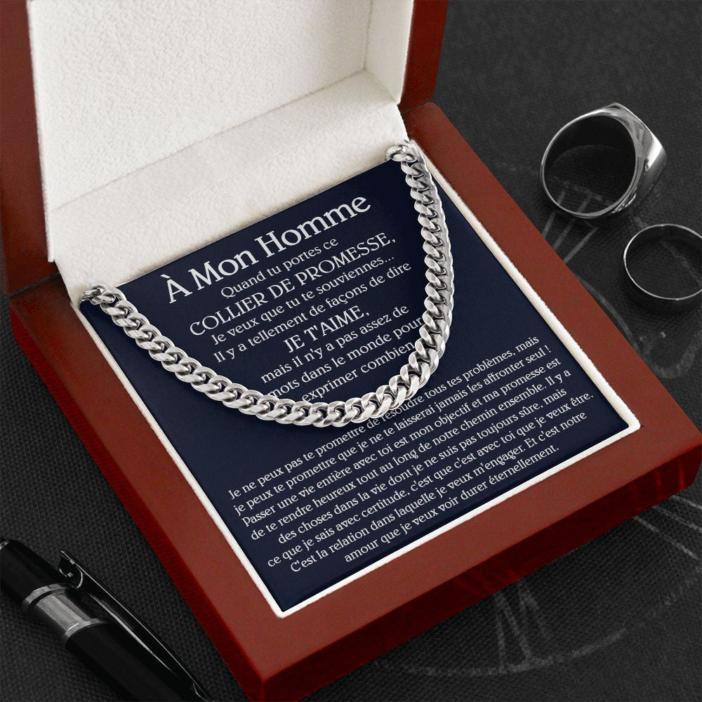 ETERNITY • Declaration of Love Chain For a Man
