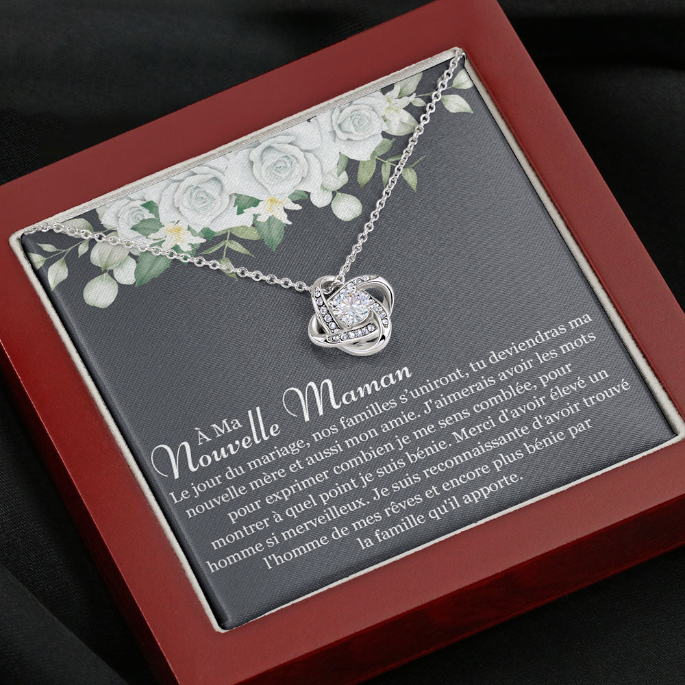 Belmom • Collar de amor amoroso nudo de amor