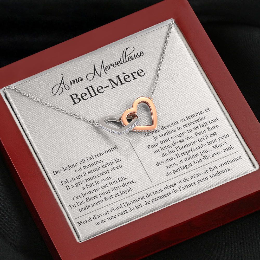 Belmom • Collana a doppio cuore