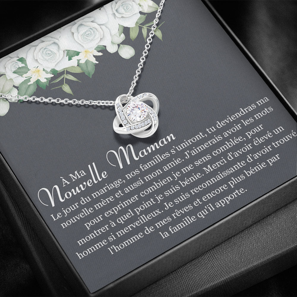 Belmom • Collar de amor amoroso nudo de amor