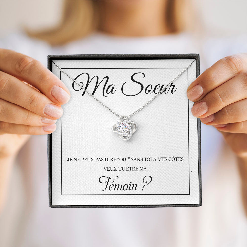 ONELOVE • Sisters Love Knot Necklace