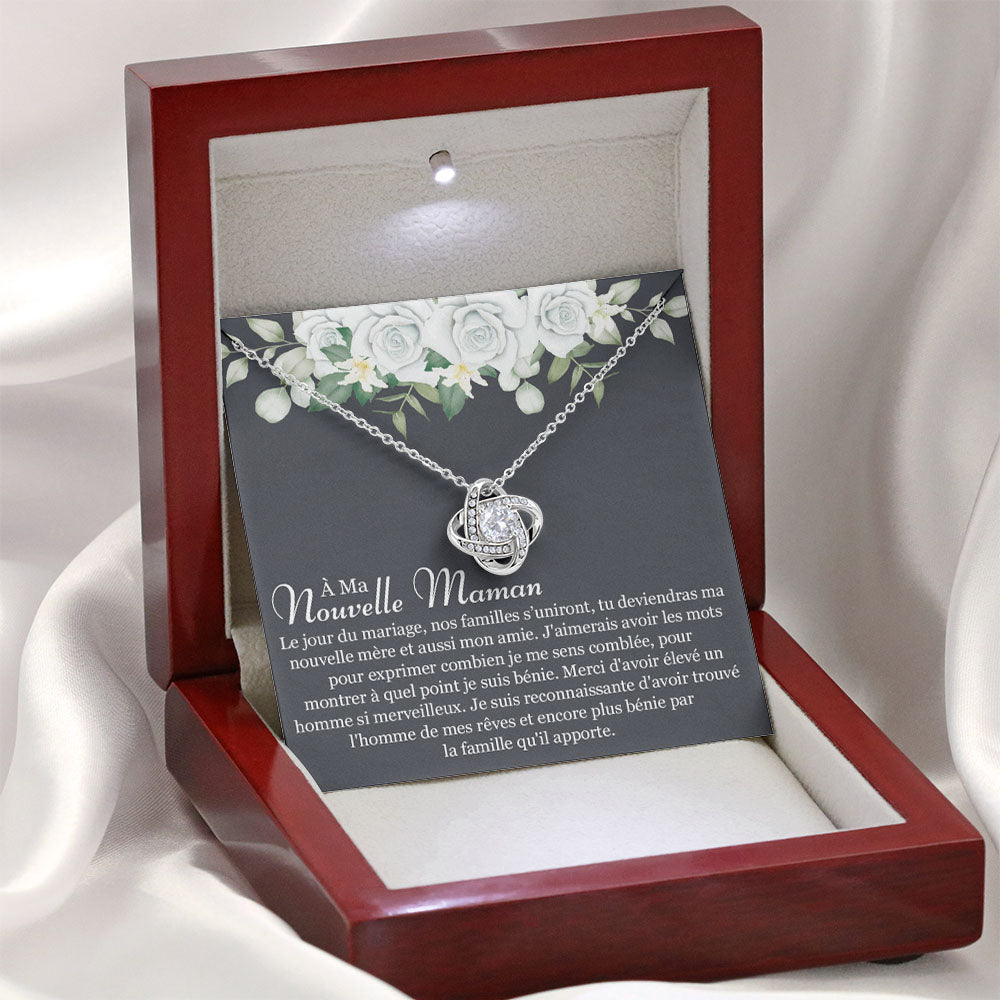 Belmom • Collar de amor amoroso nudo de amor