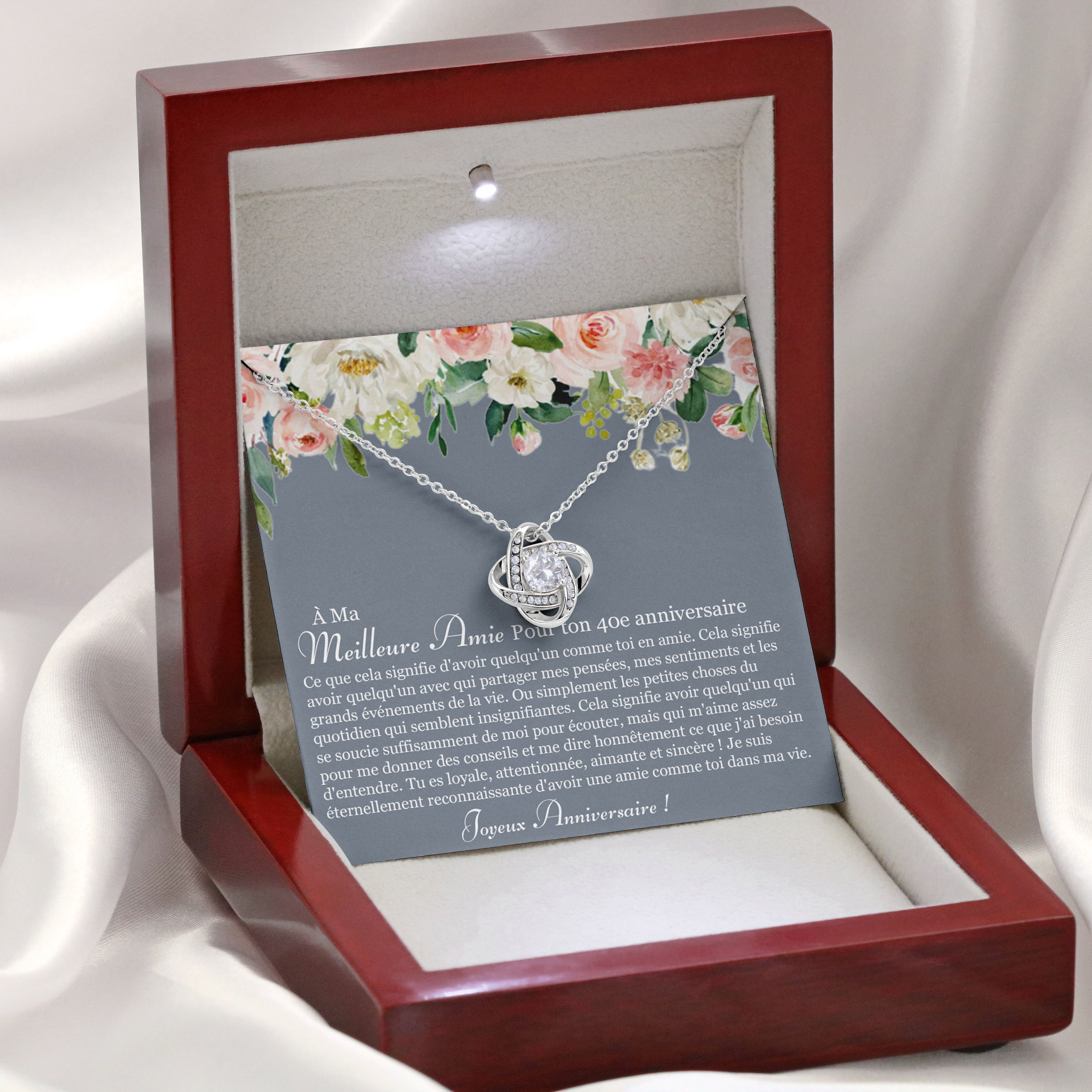 ONELOVE • Best Friends Love Knot Necklace