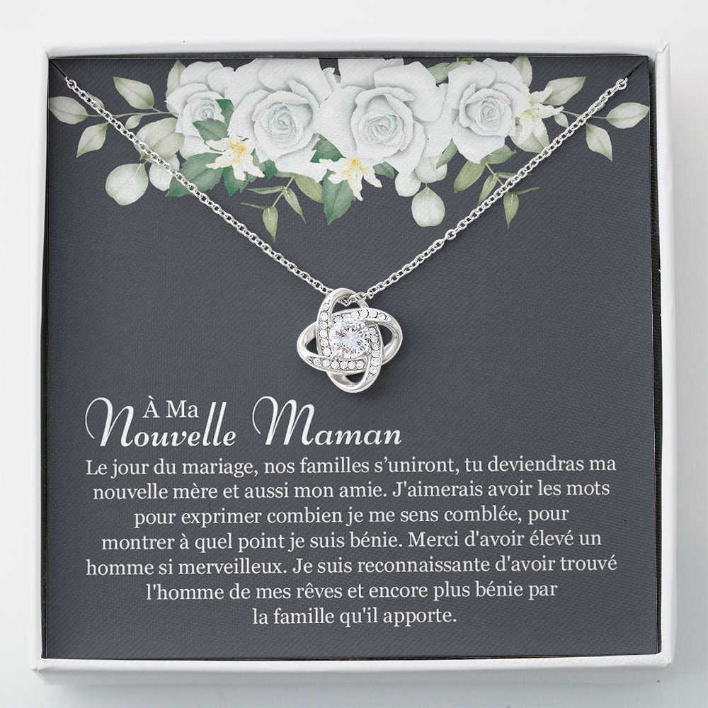 Belmom • Collar de amor amoroso nudo de amor