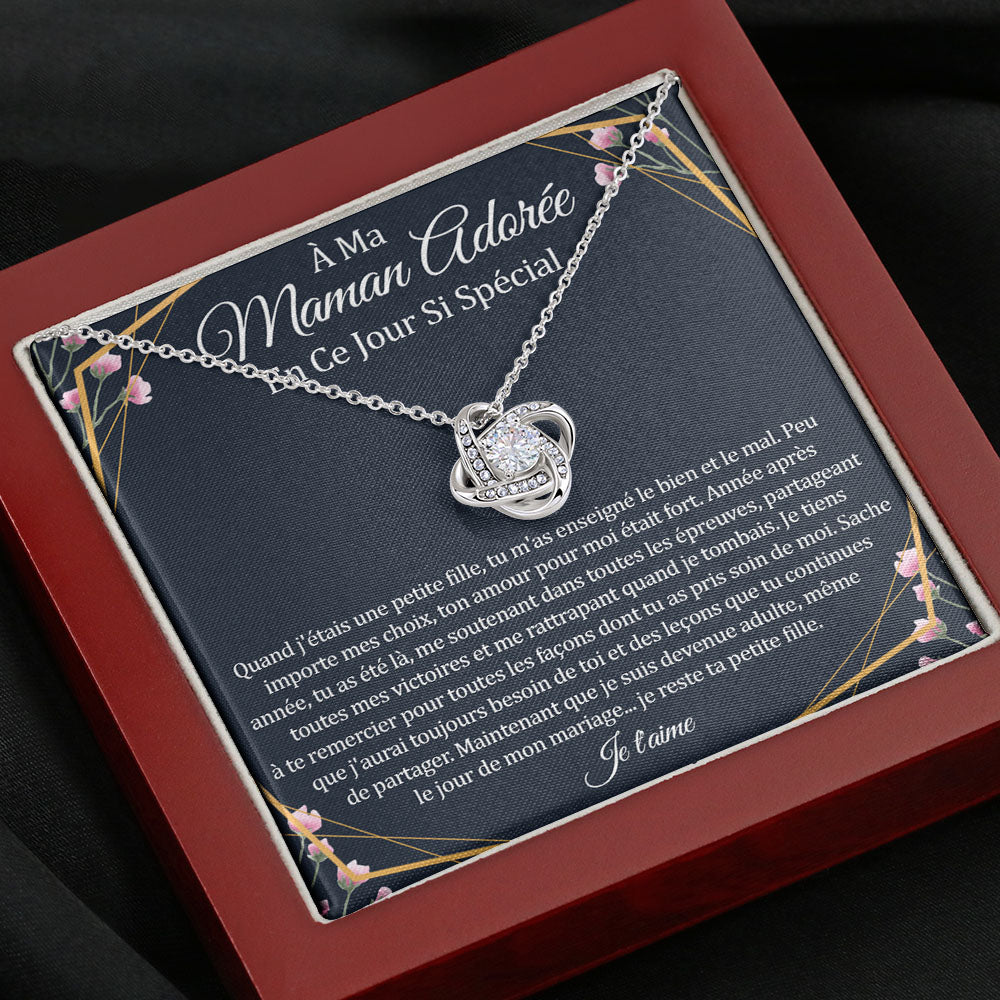 ONEMOM • Mom Love Knot Statement Necklace