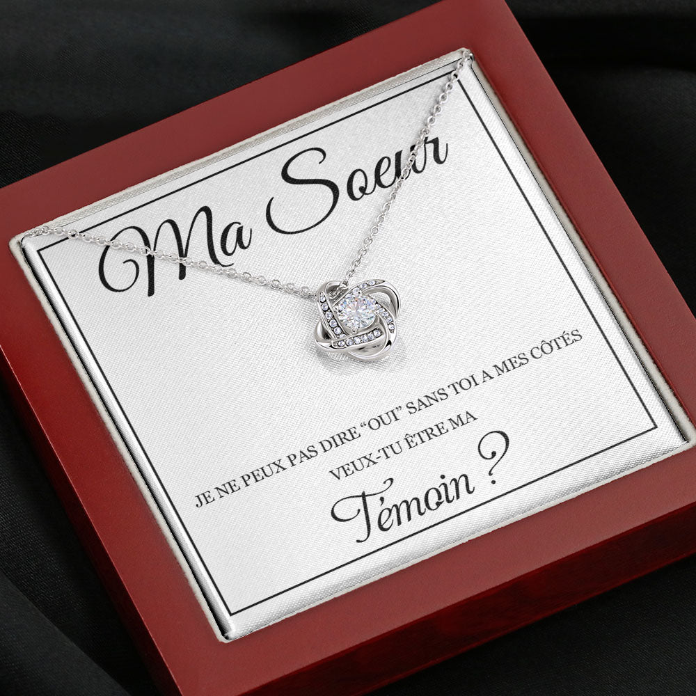 ONELOVE • Sisters Love Knot Necklace