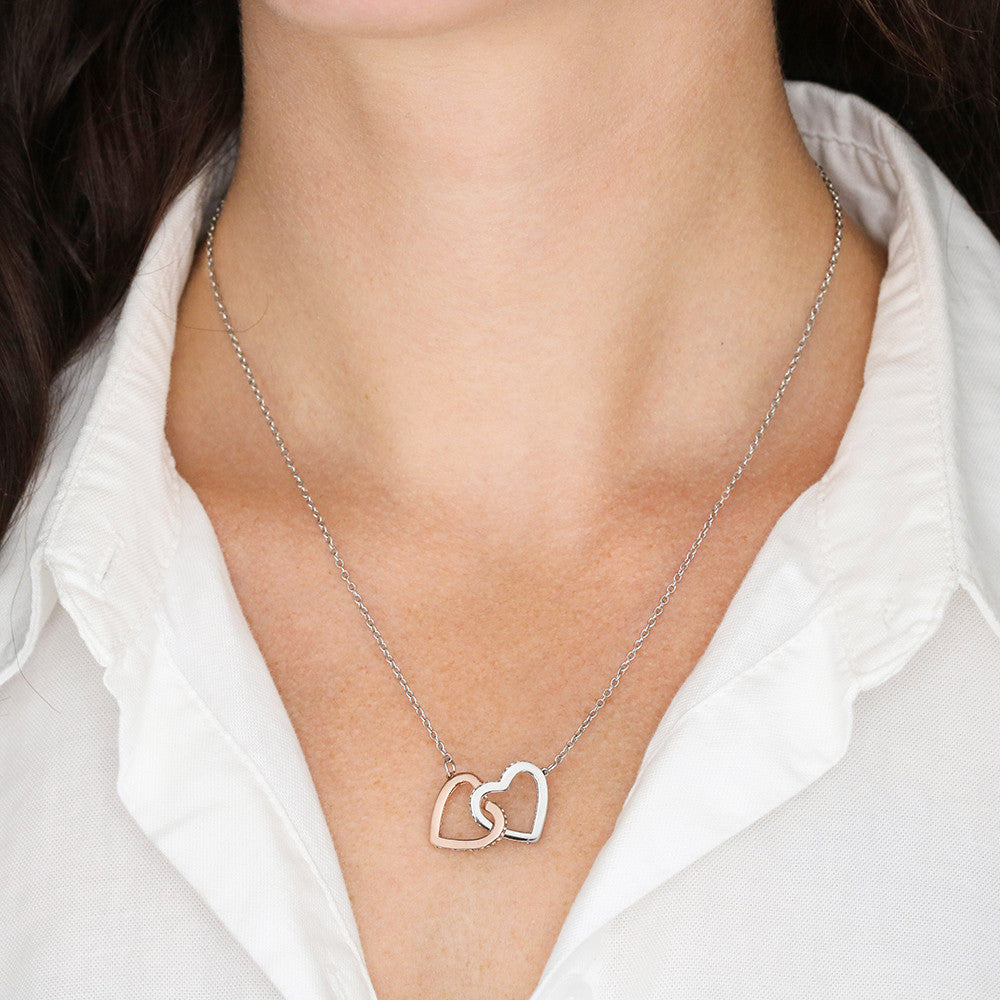 BELLA • Double Heart Daughter-in-Law Necklace