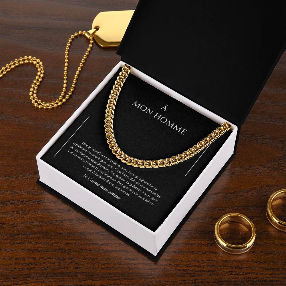 INFINITY • Declaration of Love Chain For a Man