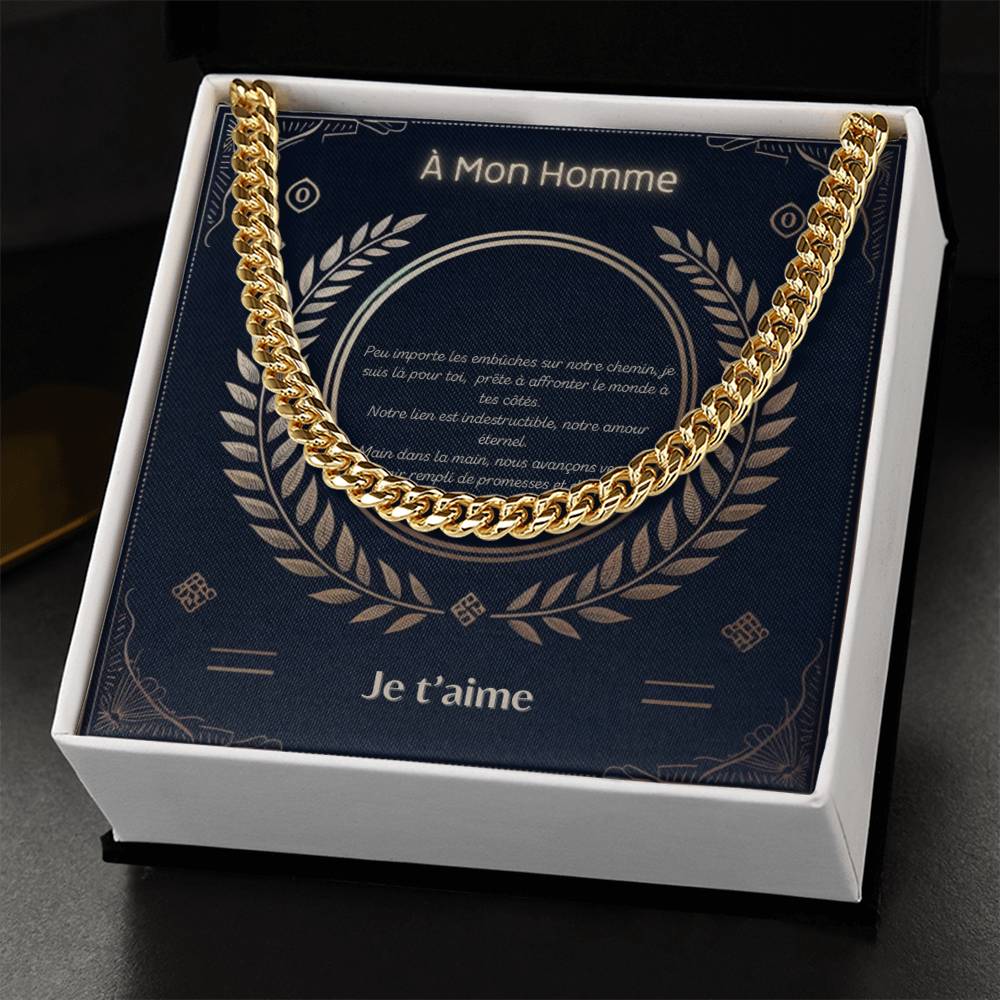 INFINITY • Chaine Déclaration d'amour Pour un Homme