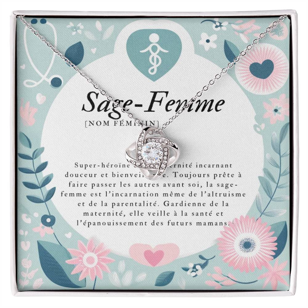 MIDWIFE • Love Knot Midwife Necklace