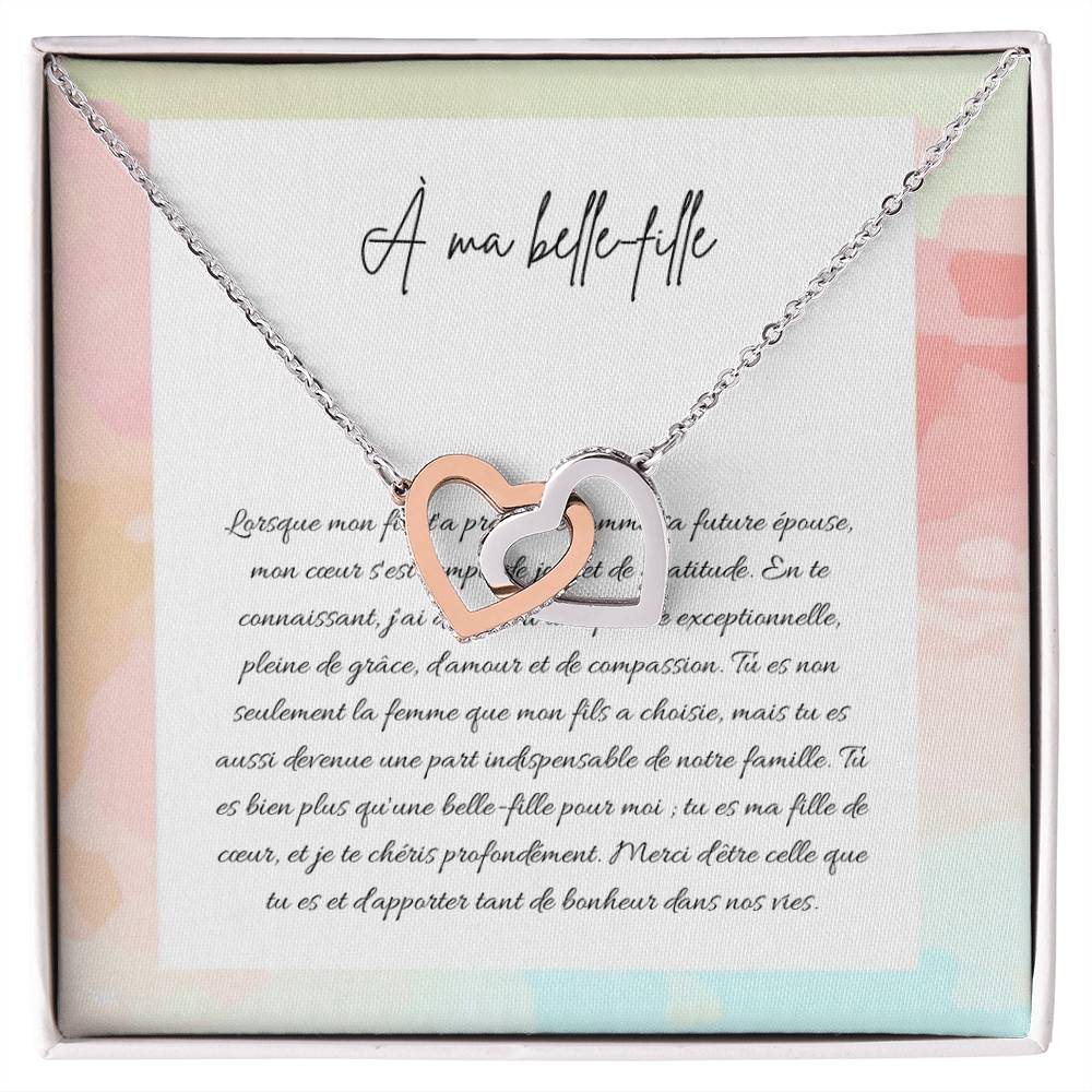 LOVA • Double Heart Daughter-in-Law Necklace