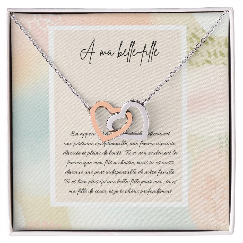 LOVA • Double Heart Daughter-in-Law Necklace