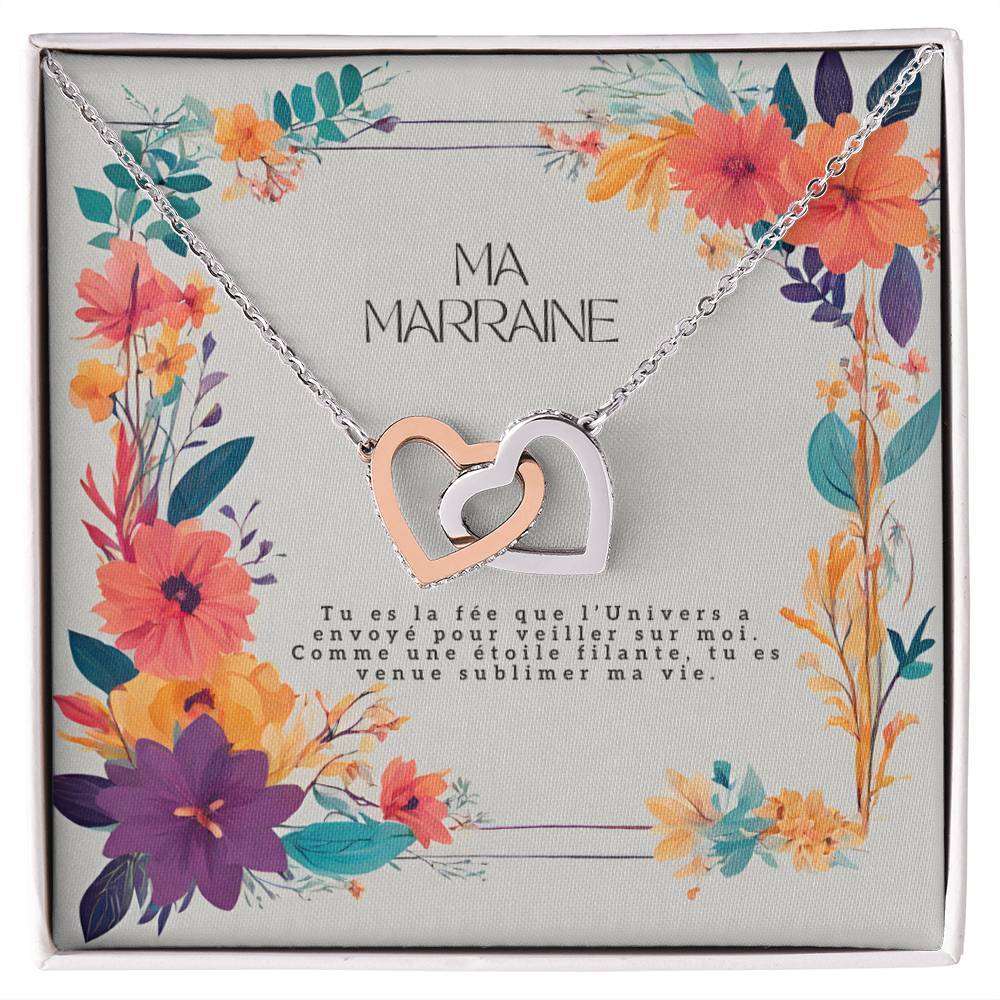 GODMOTHER • Double Heart Godmother Necklace