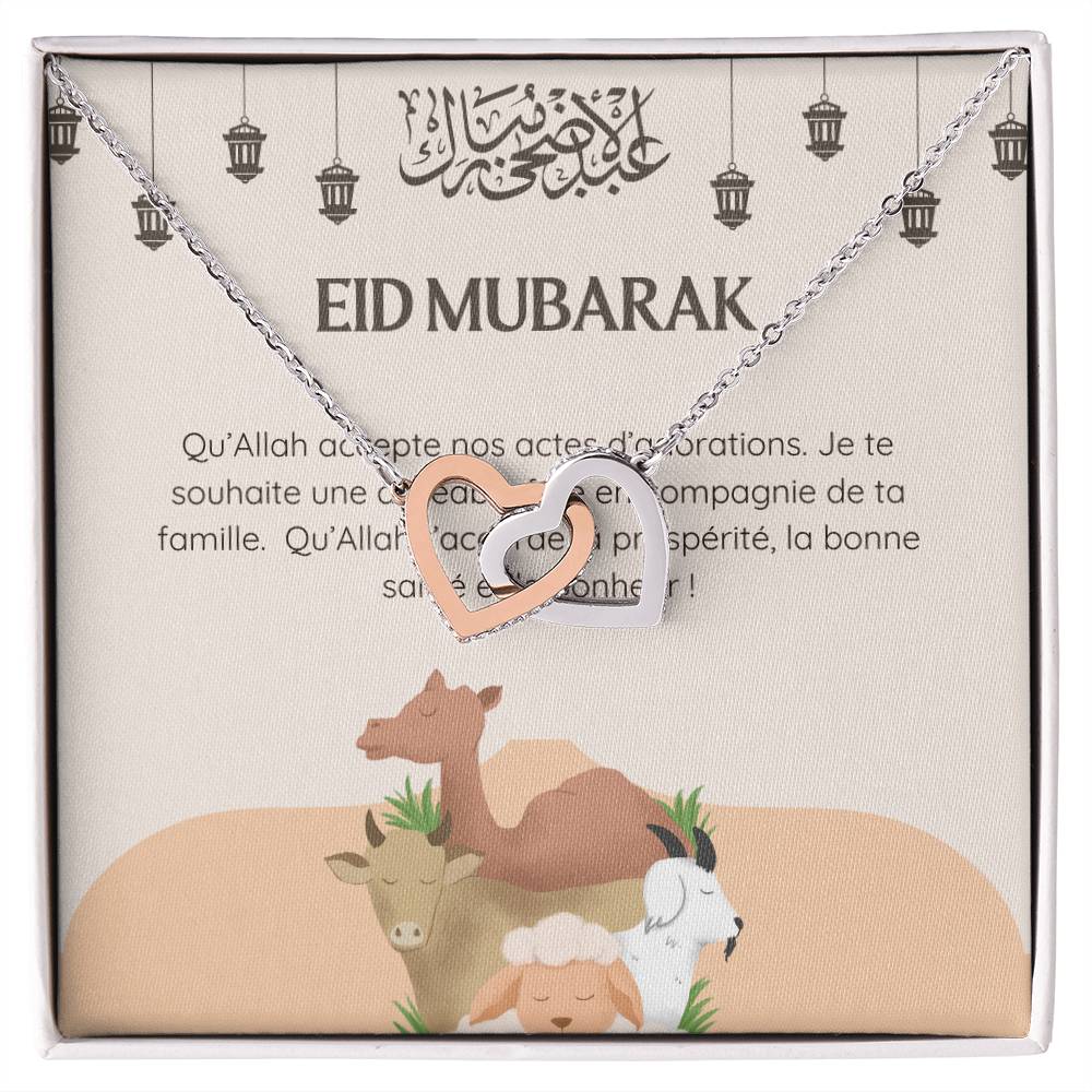 LOVEAID • Double Heart Eid Necklace
