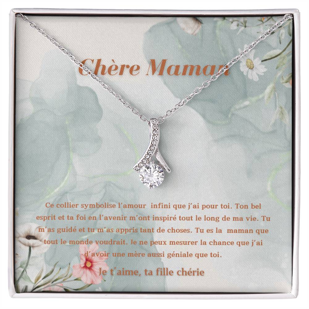 LOVEMAMA • Collier Déclaration Maman Elixir