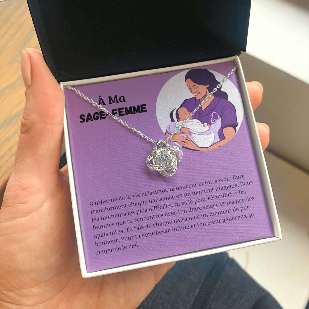 MIDWIFE • Love Knot Midwife Necklace