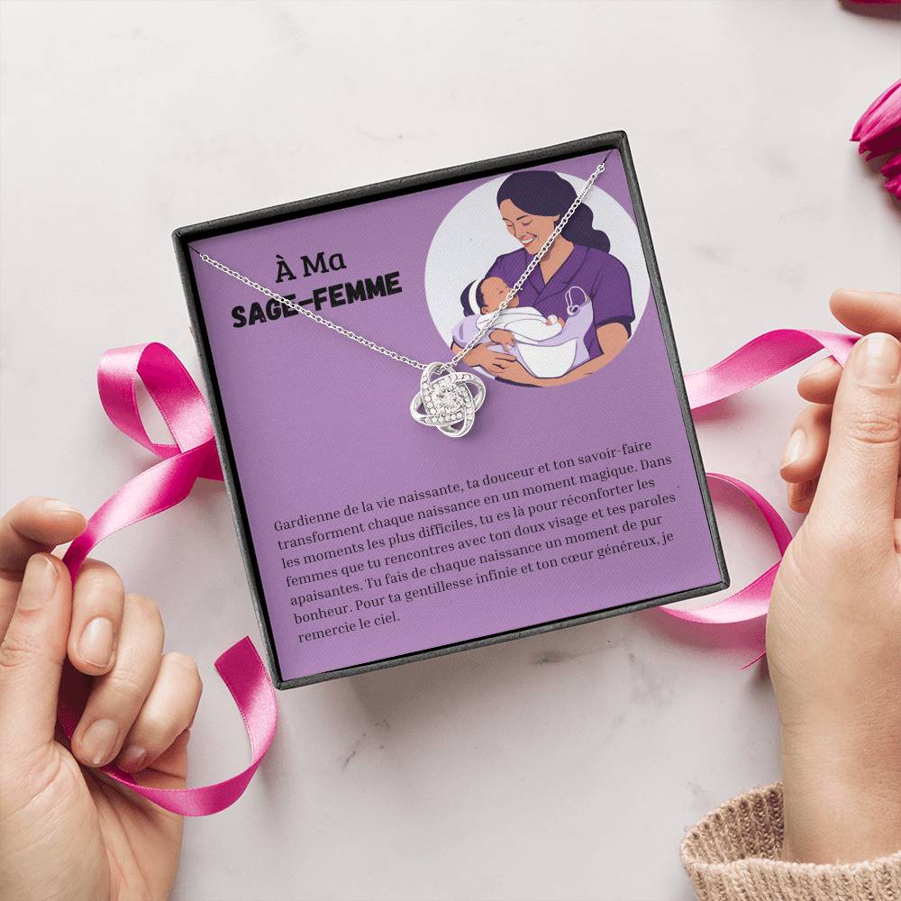 MIDWIFE • Love Knot Midwife Necklace