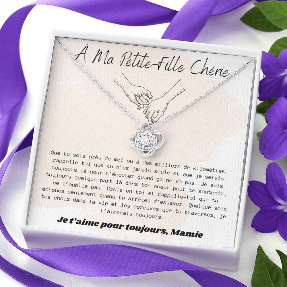 PRECIOUS • My Little Girl Love Knot Necklace