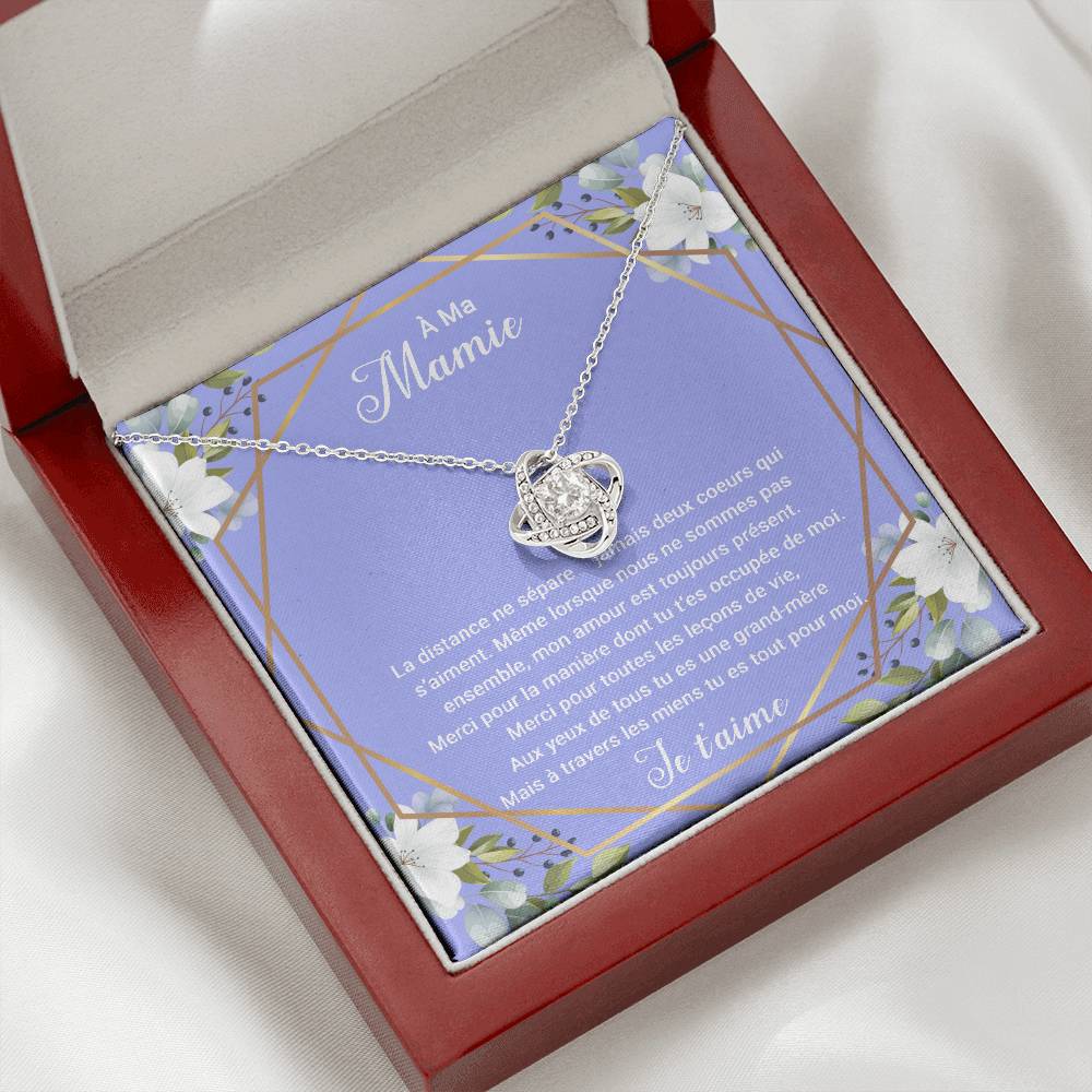 MAMIELOVA • Necklace To My Grandma Love Knot