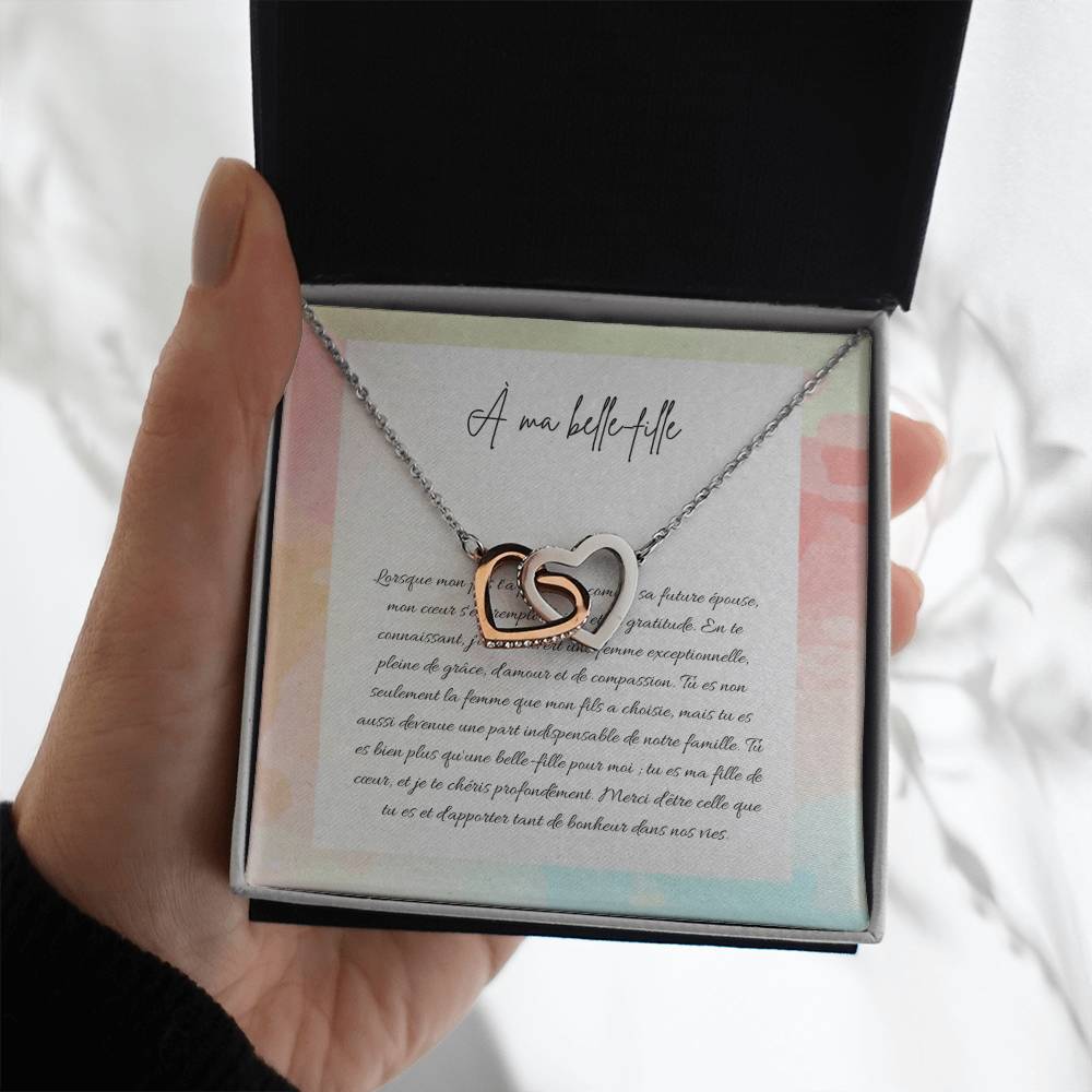 LOVA • Double Heart Daughter-in-Law Necklace