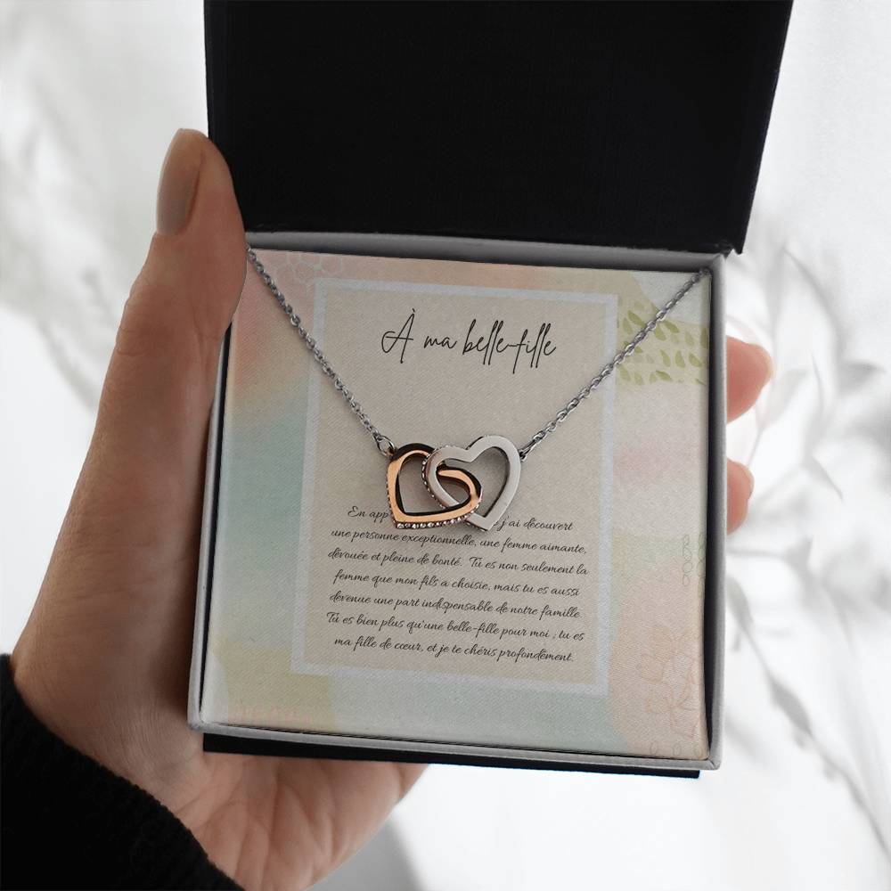 LOVA • Double Heart Daughter-in-Law Necklace
