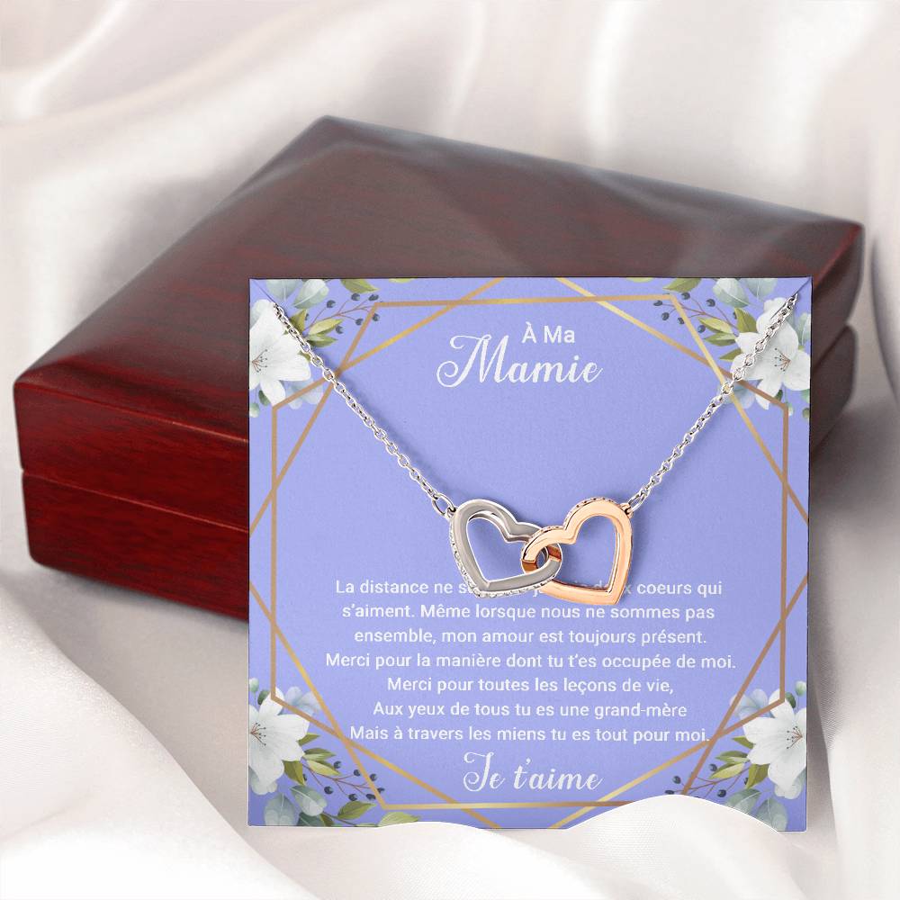 MAMIELOVA • Necklace To My Double Heart Grandma