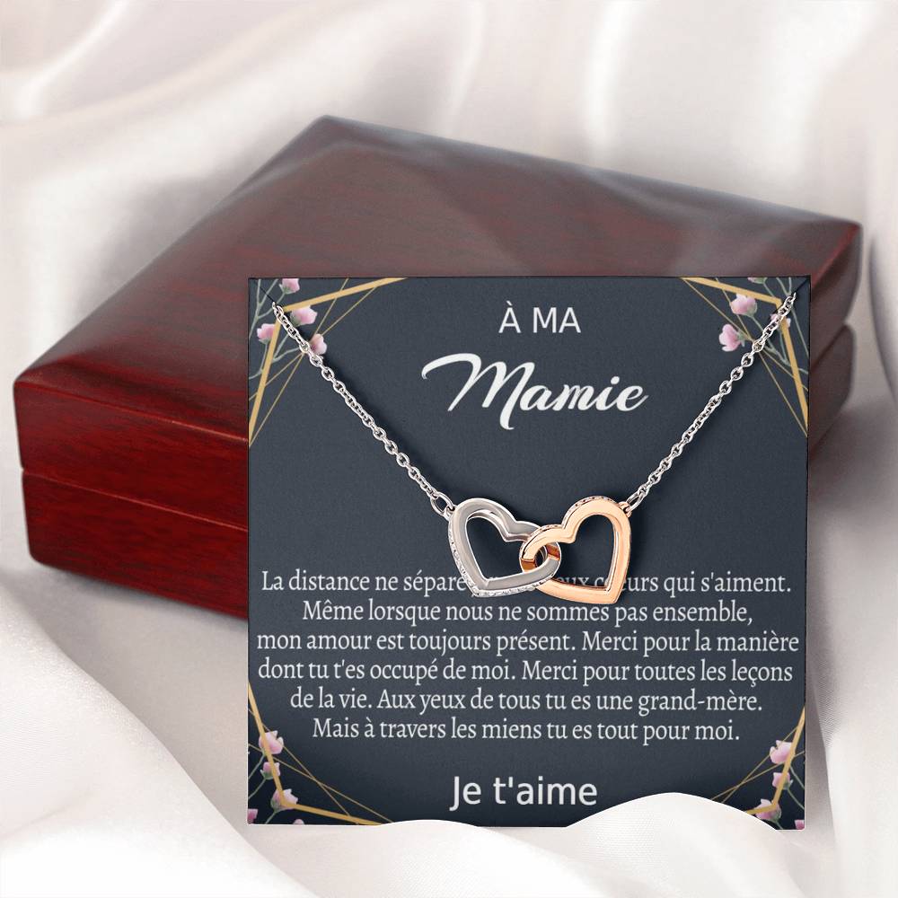 MAMIELOVA • Necklace To My Double Heart Grandma