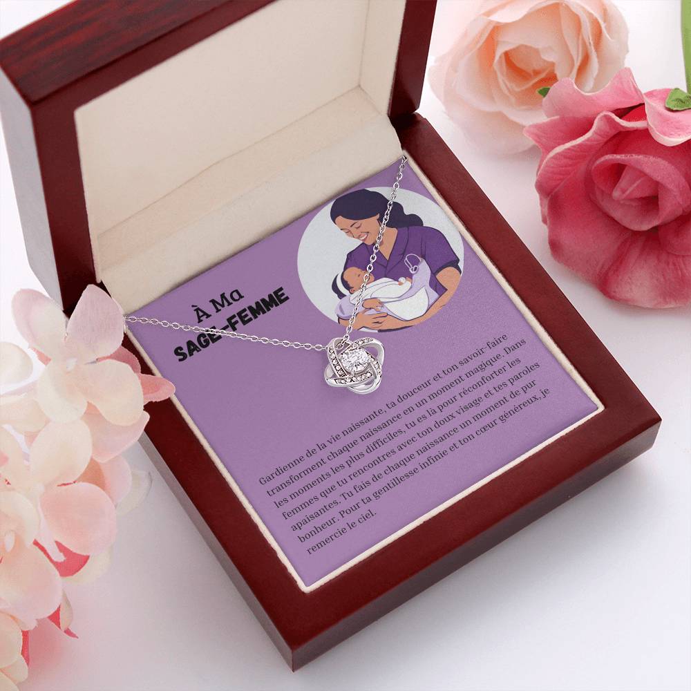 MIDWIFE • Love Knot Midwife Necklace