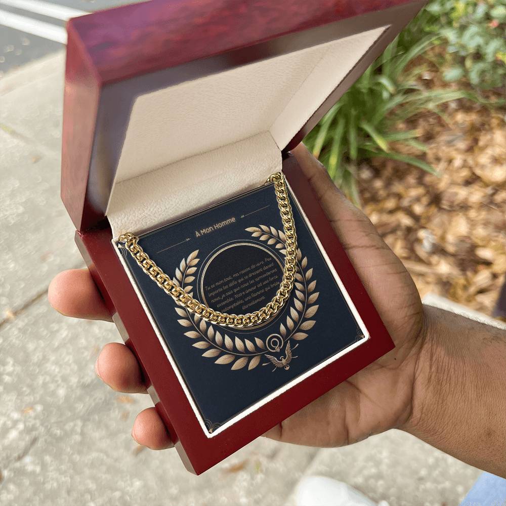 INFINITY • Declaration of Love Chain For a Man