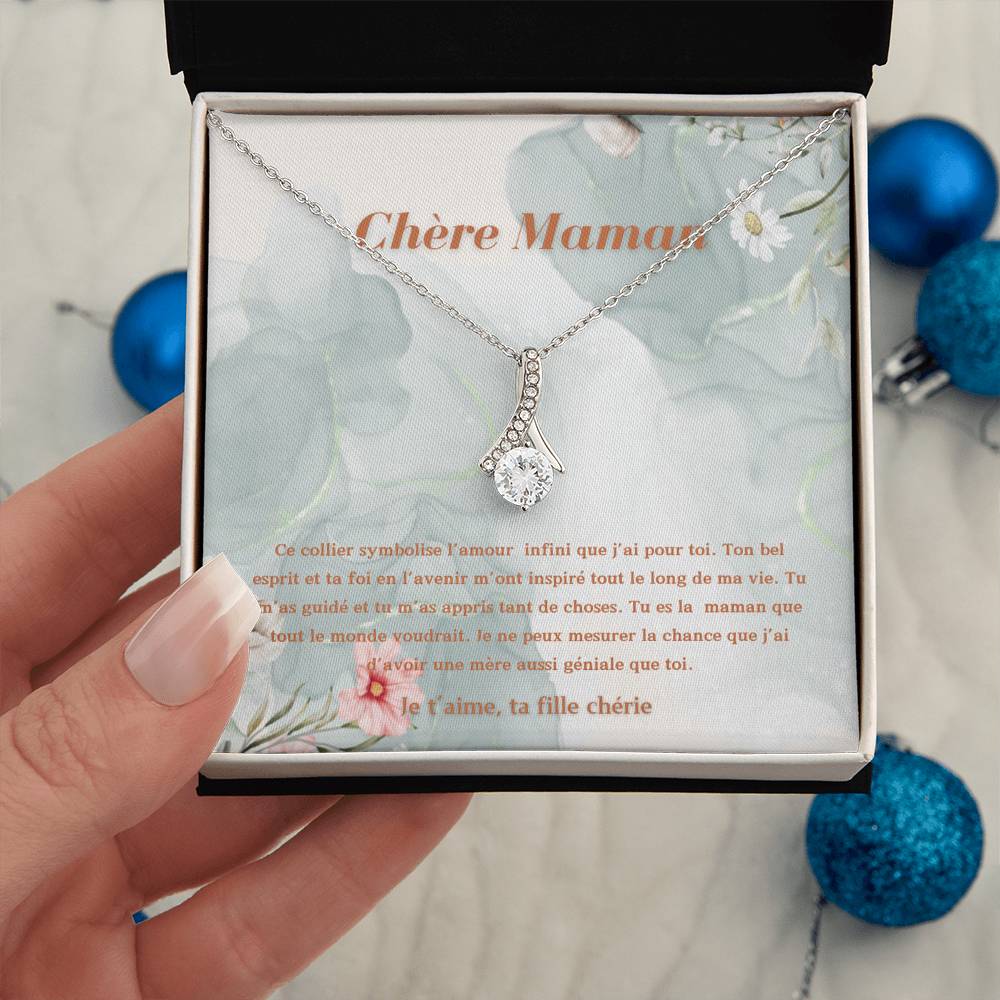 LOVEMAMA • Collier Déclaration Maman Elixir