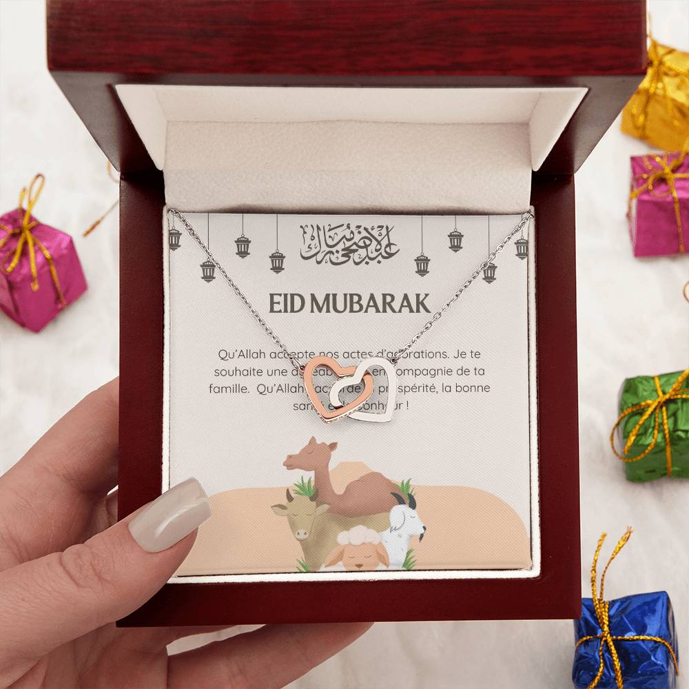 LOVEAID • Double Heart Eid Necklace