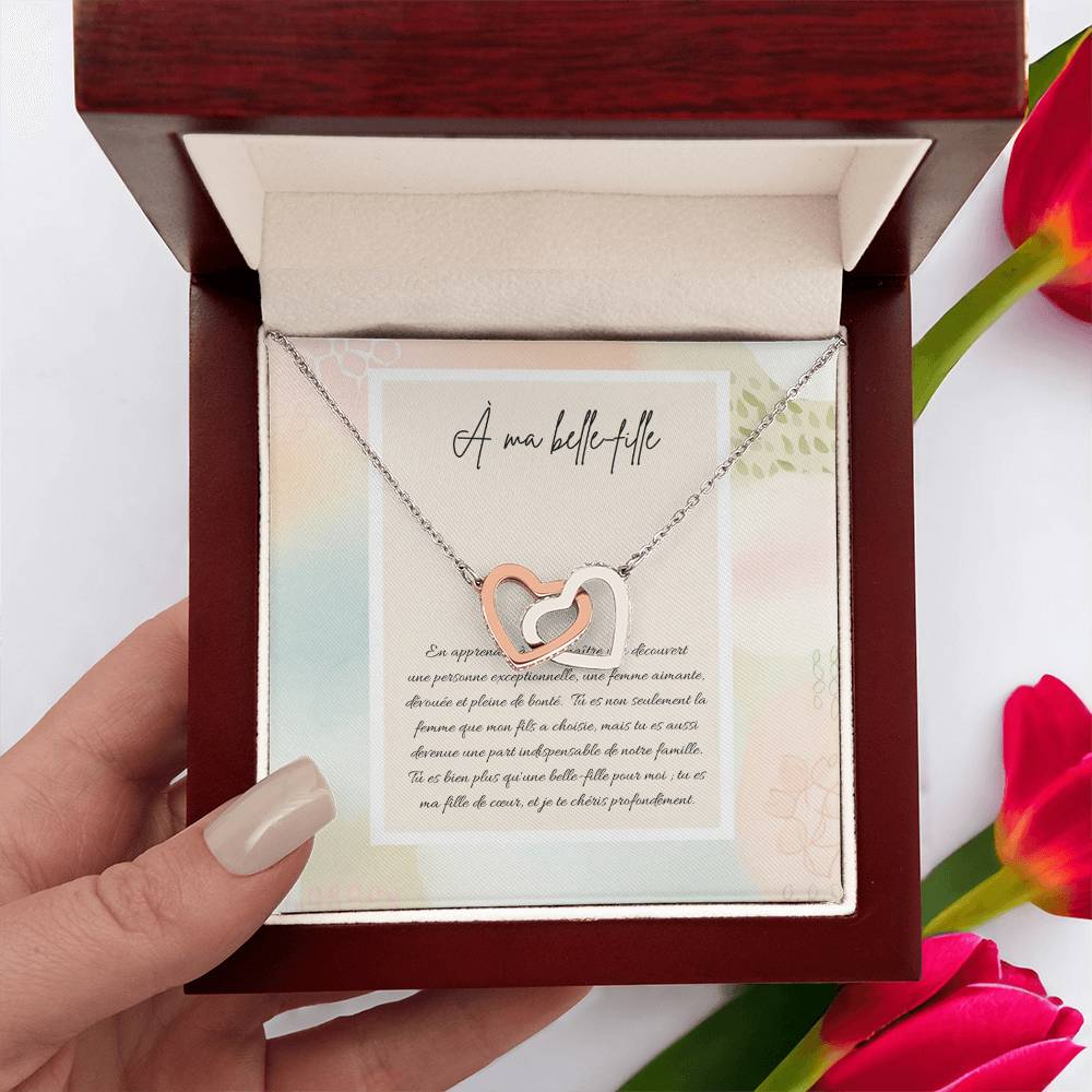 LOVA • Double Heart Daughter-in-Law Necklace