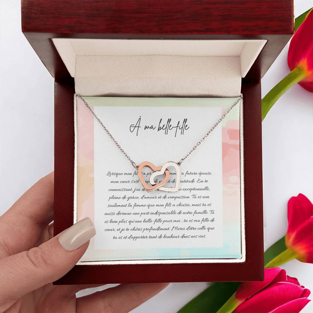LOVA • Double Heart Daughter-in-Law Necklace