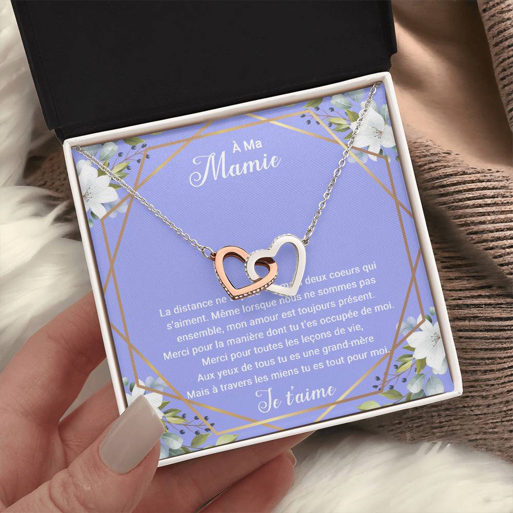 MAMIELOVA • Necklace To My Double Heart Grandma