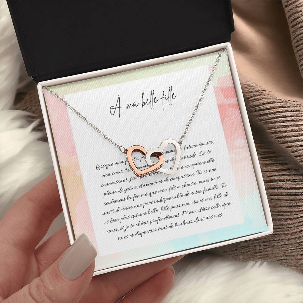 LOVA • Double Heart Daughter-in-Law Necklace