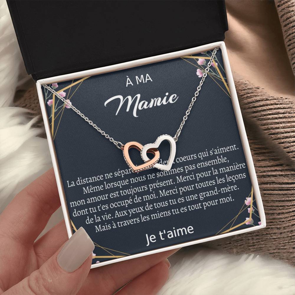 MAMIELOVA • Necklace To My Double Heart Grandma